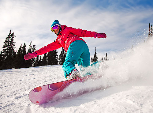 Snowboard-Schule